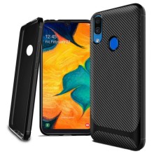 Броньований чохол SGP Carbon для Samsung Galaxy A30/A20 – Чорний