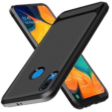 Броньований чохол SGP Carbon для Samsung Galaxy A30/A20 – Чорний