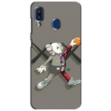 Чохли для Samsung Galaxy a20 2019 (A205F) - Bearbrick Louis Vuitton (PREMIUMPrint) (Беарбрік Джордан)