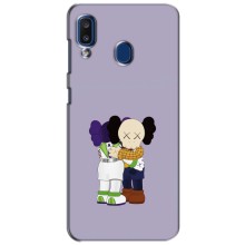 Чехлы для Samsung Galaxy a20 2019 (A205F) - Bearbrick Louis Vuitton (PREMIUMPrint) (Дружба Беарбрик)