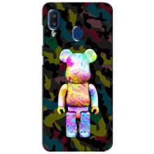 Чехлы для Samsung Galaxy a20 2019 (A205F) - Bearbrick Louis Vuitton (PREMIUMPrint) (Яркий Bearbrick)