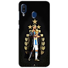 Чохли для Samsung Galaxy a20 2019 (A205F) (Leo чемпіон) (AlphaPrint) (Мессі Король)