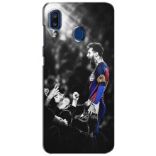 Чехлы Месси для Samsung Galaxy a20 2019 (A205F) (AlphaPrint) (Lionel Messi)