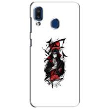Чохли на тему: Ітачи Учіха для Samsung Galaxy a20 2019 (A205F) (AlphaPrint)