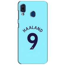 Чохли з футболістом Ерлінг Холанд для Samsung Galaxy a20 2019 (A205F) (AlphaPrint) (Ерлінг Холанд 9)