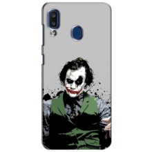 Чехлы с картинкой Джокера на Samsung Galaxy a20 2019 (A205F) (Взгляд Джокера)