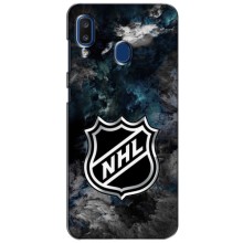 Чехлы с принтом Спортивная тематика для Samsung Galaxy a20 2019 (A205F) – NHL хоккей
