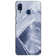Чехлы со смыслом для Samsung Galaxy a20 2019 (A205F) (Краски мазки)