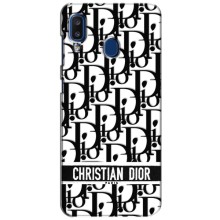 Чехол (Dior, Prada, YSL, Chanel) для Samsung Galaxy a20 2019 (A205F) (Christian Dior)