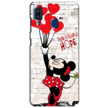 Чехол Disney Mouse Samsung Galaxy a20 2019 (A205F) (PREMIUMPrint) – Heart Minni