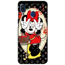 Чехол Disney Mouse Samsung Galaxy a20 2019 (A205F) (PREMIUMPrint) – Минни peace