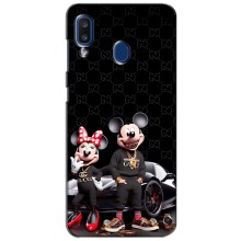 Чехол Disney Mouse Samsung Galaxy a20 2019 (A205F) (PREMIUMPrint) – Семья Маусов