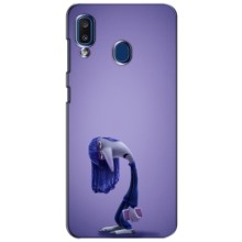 Чехол Головоломка для Samsung Galaxy a20 2019 (A205F) - (AlphaPrint) (Хандра)