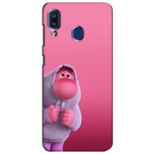 Чехол Головоломка для Samsung Galaxy a20 2019 (A205F) - (AlphaPrint) (Стыд)