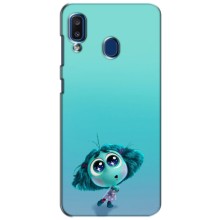 Чехол Головоломка для Samsung Galaxy a20 2019 (A205F) - (AlphaPrint) (Зависть)