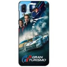 Чехол Gran Turismo / Гран Туризмо на Самсунг А20 (2019) (Гонки)