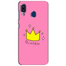 Дівчачий Чохол для Samsung Galaxy a20 2019 (A205F) (Princess)