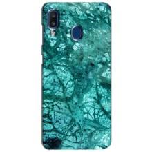 Мраморний чехол на Samsung Galaxy a20 2019 (A205F) (VPrint) – Зелений мрамор
