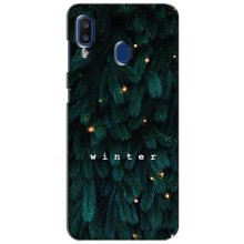 Новогодние, Праздничные Чехлы для Samsung Galaxy a20 2019 (A205F) - 2024 год (Winter)