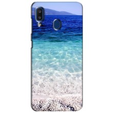 Силіконовий чохол з КАРТИНКАМИ літо для Samsung Galaxy a20 2019 (A205F) (AlphaPrint) (Море)