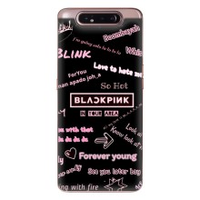 Чехлы с картинкой для Samsung Galaxy a80 2019 ( A805F ) – BLACKPINK