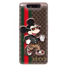 Чехлы Бренд GUCCI для Samsung Galaxy a80 2019 ( A805F ) – Маус Гуччи