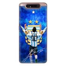 Чохли для Samsung Galaxy a80 2019 ( A805F ) (Leo чемпіон) (AlphaPrint) (Мессі збірна)