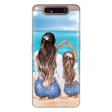 Чехлы для МАМЫ на Samsung Galaxy a80 2019 ( A805F ) – Мама и дочь