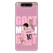 Чохли Лео Мессі в Маямі на Samsung Galaxy a80 2019 ( A805F ) – GOAT MESSI