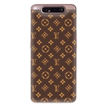 Чехлы Луи Витон для Samsung Galaxy a80 2019 ( A805F ) (AlphaPrint - LOUIS VUITTON) (фон LOUIS VUITTON)