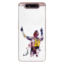 Чехлы Месси для Samsung Galaxy a80 2019 ( A805F ) (AlphaPrint) (Messi Barca)