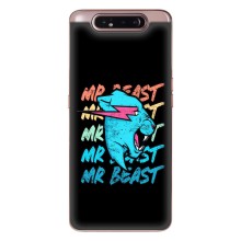 Чехлы Мистер Бист для Самсунг Галакси A80 2019 ( А805Ф ) (logo Mr beast)