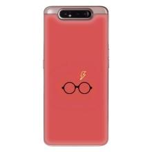 Чехлы с Гарри Поттером для Samsung Galaxy a80 2019 ( A805F ) (AlphaPrint) – шрам и очки