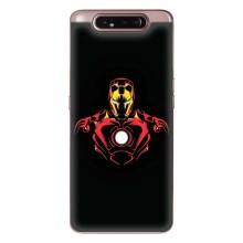 Чехлы с героями Марвел Samsung Galaxy a80 2019 ( A805F ) (VPrint) – Человек железный