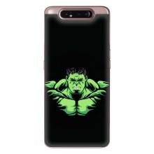 Чехлы с героями Марвел Samsung Galaxy a80 2019 ( A805F ) (VPrint) – Зелёный Халк