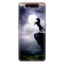 Чехлы с изображением разных животных для Samsung Galaxy a80 2019 ( A805F ) (Лошадь)