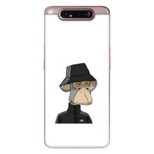 Чехлы с Обезьянами NFT для Samsung Galaxy a80 2019 ( A805F ) (AlphaPrint) (обезьяна NFT Adidas)