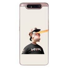 Чехлы с Обезьянами NFT для Samsung Galaxy a80 2019 ( A805F ) (AlphaPrint) (обезьяна NFT в очках)