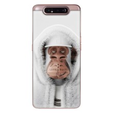 Чехлы с Обезьянами NFT для Samsung Galaxy a80 2019 ( A805F ) (AlphaPrint) (обезьяна NFT в тату)