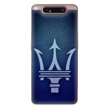 Чехлы с тематикой "Крутые машины" на Samsung Galaxy a80 2019 ( A805F ) – Лого Maserati