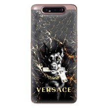 Чехлы VERSACE для Самсунг Галакси A80 2019 ( А805Ф ) (PREMIUMPrint) (AlphaPrint-ген.)