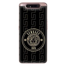 Чехлы VERSACE для Самсунг Галакси A80 2019 ( А805Ф ) (PREMIUMPrint) (Лого Версаче)