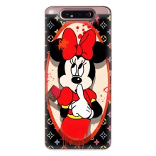 Чехол Disney Mouse Samsung Galaxy a80 2019 ( A805F ) (PREMIUMPrint) (Минни Маус ЛВ)