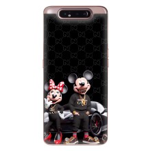 Чехол Disney Mouse Samsung Galaxy a80 2019 ( A805F ) (PREMIUMPrint) (Семья Маусов)