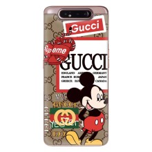 Чехол Disney Mouse Samsung Galaxy a80 2019 ( A805F ) (PREMIUMPrint) (Стильный Микки)