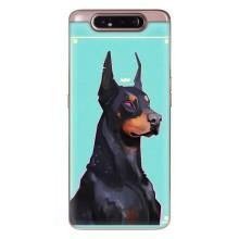 Чехол ДОБЕРМАН для Samsung Galaxy a80 2019 ( A805F ) – Король доберман