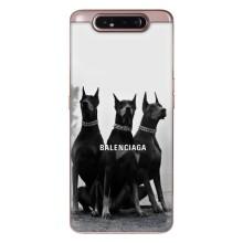 Чехол ДОБЕРМАН для Samsung Galaxy a80 2019 ( A805F ) – Три добермана