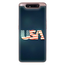 Чехол Флаг USA для Samsung Galaxy a80 2019 ( A805F ) – USA