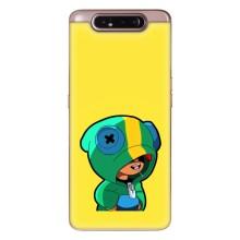 Чехол Бравл Старс для Samsung Galaxy a80 2019 ( A805F ) – Леон (LEON)