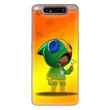 Чехол Бравл Старс для Samsung Galaxy a80 2019 ( A805F ) – LEON в кофте